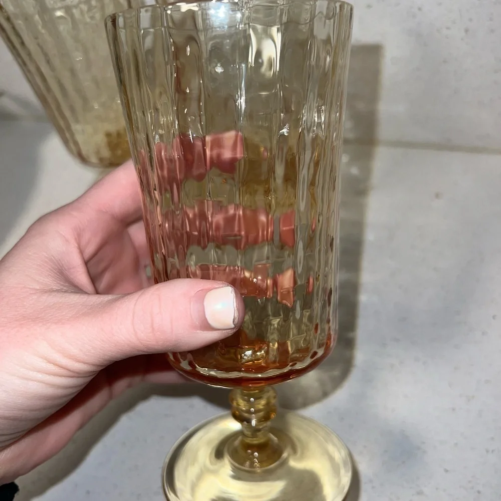 Lenox Vintage Handblown Lead Crystal Glasses, Set Of 4
